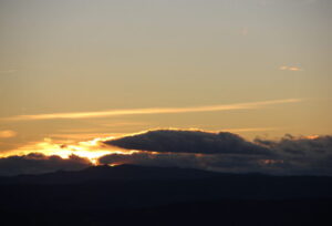 Bilde av solnedgang